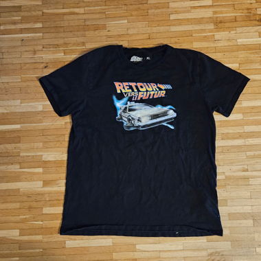 T-shirt retour vers le futur 