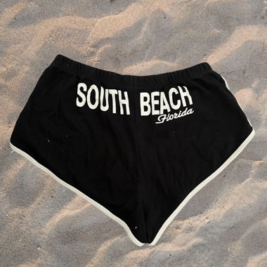 Short da spiaggia neri