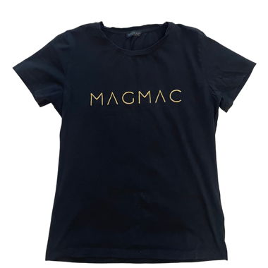T-shirt nero MAGMAC