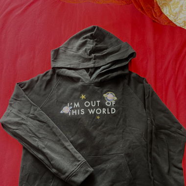 Sweat-shirt out of this world