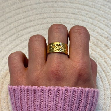 Bague acier inoxydable 