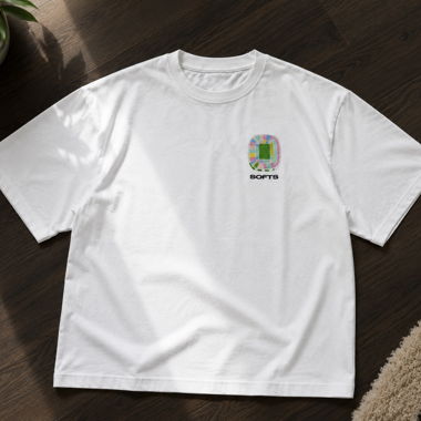 T-shirt SOFTS bianco Summerdrop 26