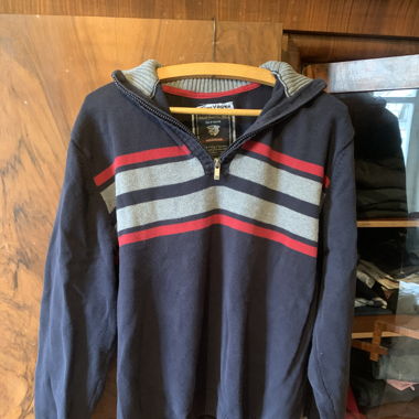 Pullover gestreift