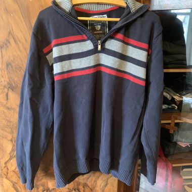 Pullover gestreift