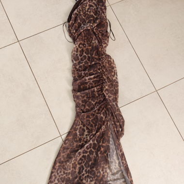 ZARA Leopard Print Dress
