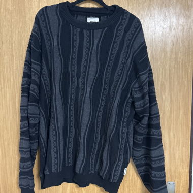 Redefined Rebel – Strickpullover (Black Grey)
