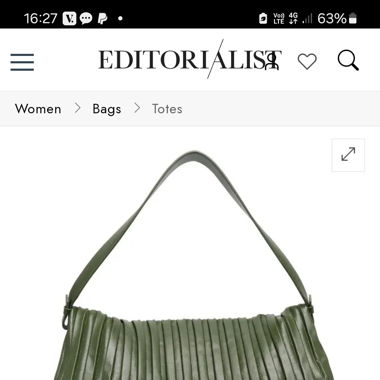 Karl Lagerfeld x Amber Valetta vegane Handtasche