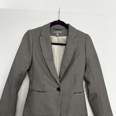 Blazer pied de poule 