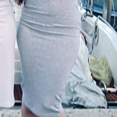 Grey Bodycon Dress