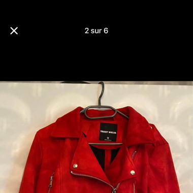 Veste rouge