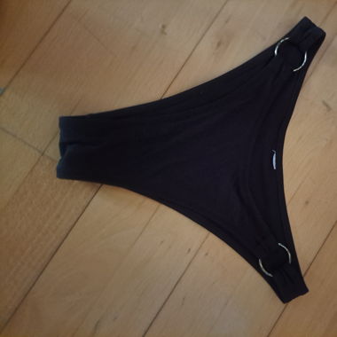 Bas de Bikini avec Anneaux Dorés