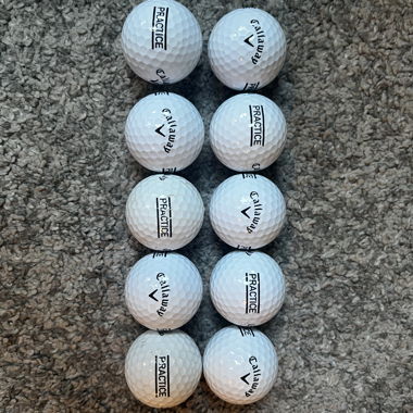 Palle da golf Callaway Practice 10x