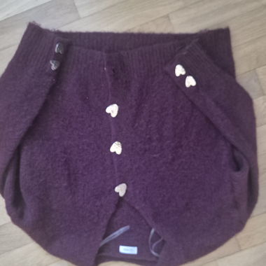 Cardigan bordeaux