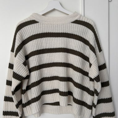 Striped Knit Sweater