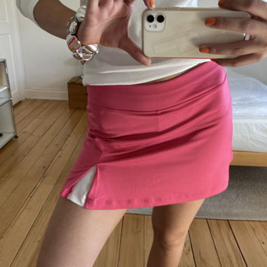 Artengo tennis skirt pink