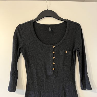Longsleeve, athrazit