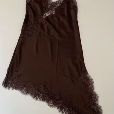 Brown Lace Dress