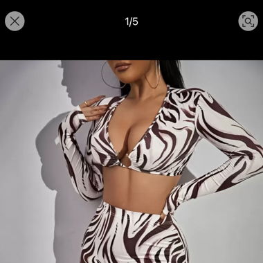 Top & Skirt Set