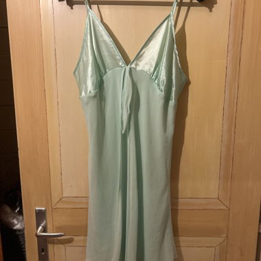 Mint green babydoll dress