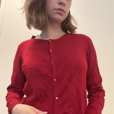 Red Cardigan size M