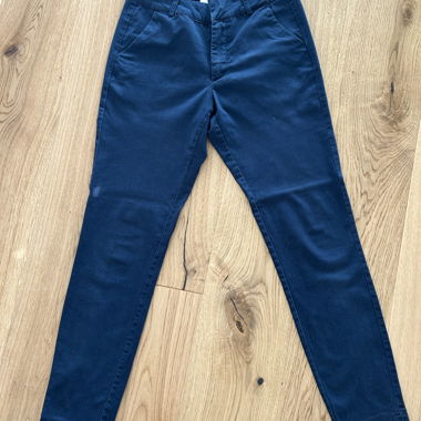 Pantaloni chino blu