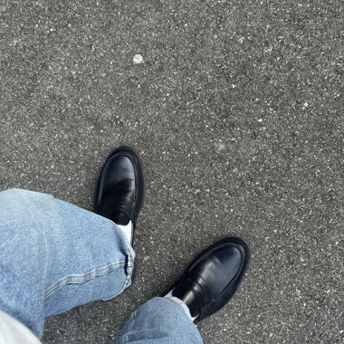 Loafer in pelle neri