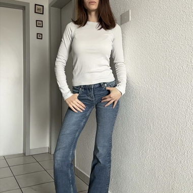 Camicia Zara a maniche lunghe grigio chiaro