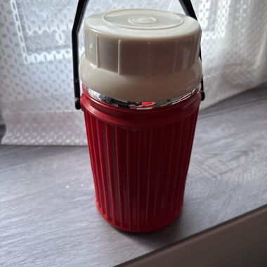 Red Insulated Cooler