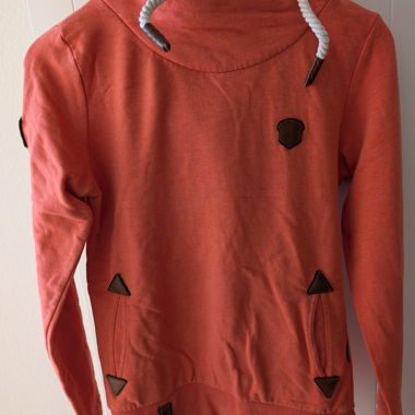 Hoodie color corallo di Naketano 