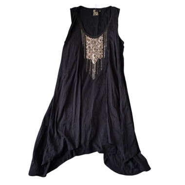 boho witchy asymmetrical dress