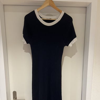 Esprit Kleid Dunkelblau/Wolle