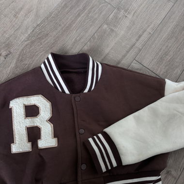 Crop College Jacke