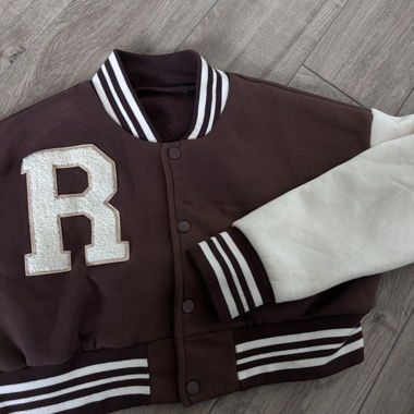 Crop College Jacke