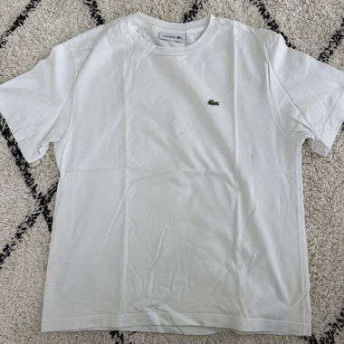 T-shirt Lacoste blanc, taille 34