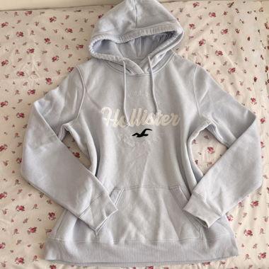 Y2K Hollister Hoodie hellblau