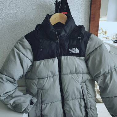 Warm winter down jacket
