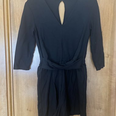 Black short jumpsuit 