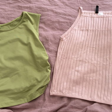 2er Set Damen Tops