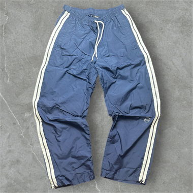 Navy Nike trackies with drawstring waist