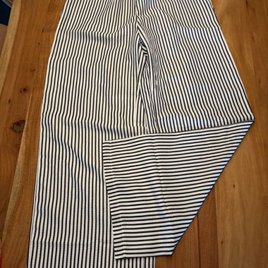 Pantaloni a righe con coulisse M Tall