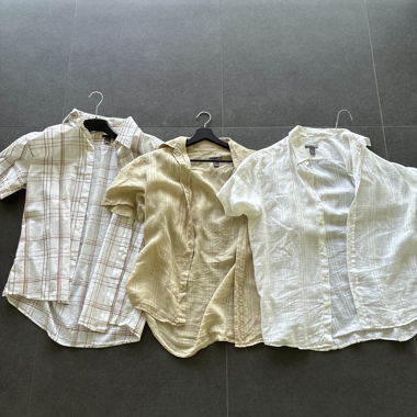 3 Linen Shirts