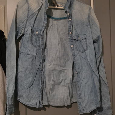 Denim blouse