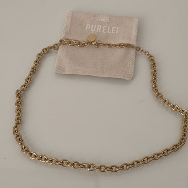 Collana dorata PURELEI