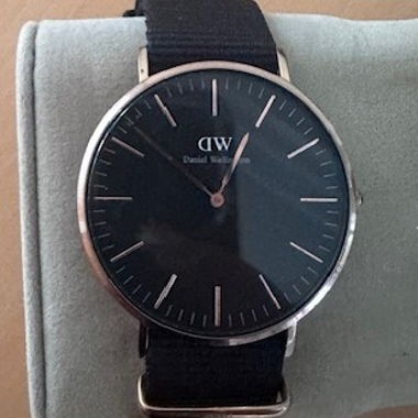Daniel Wellington watch rose gold/black