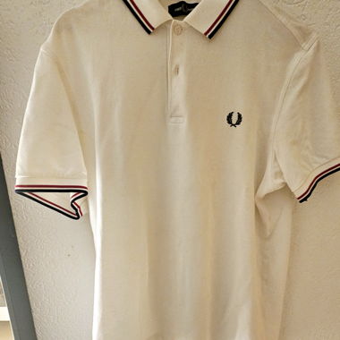 FRED PERRY White Polo
