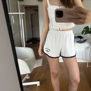 trendy fabric shorts