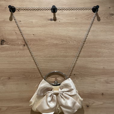 small bag with a bow