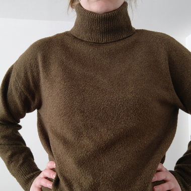 Vendo pullover verde scuro 