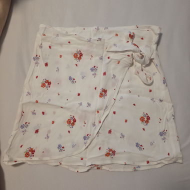 Floral Wrap Skirt