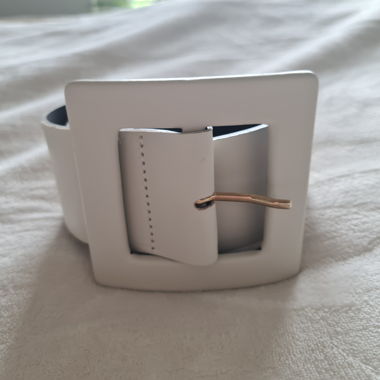 Cintura vita ZARA bianca 80 cm